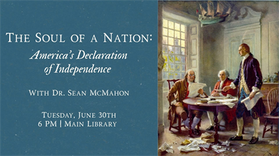 Event image: The Soul of a Nation: America's Declaration of Independence